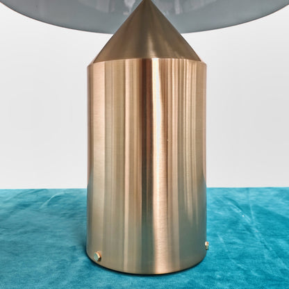 Lampe Atollo (Grande) Vico Magistretti pour Oluce métal or