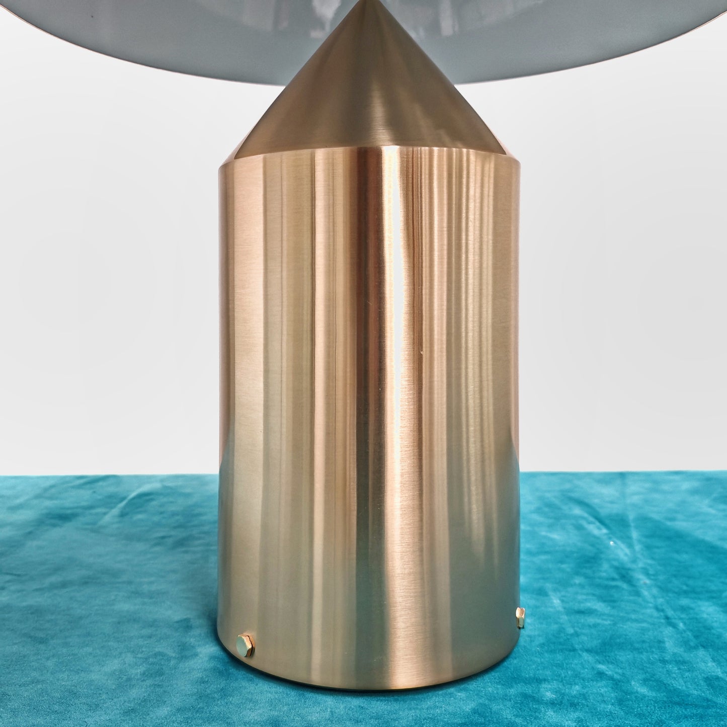 Lampada Atollo (Grande) Vico Magistretti per Oluce Metallo Oro