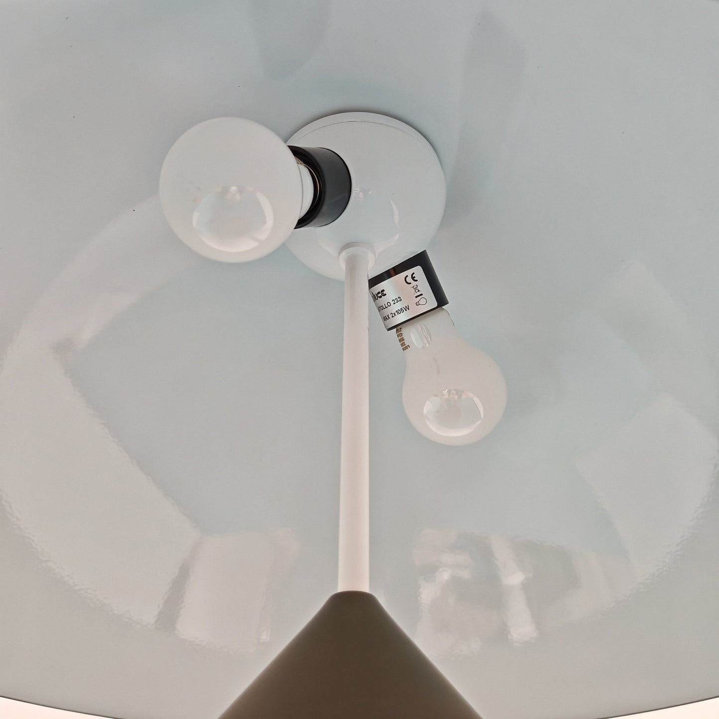 Lampada Atollo (Grande) Vico Magistretti per Oluce Metallo Bronzo