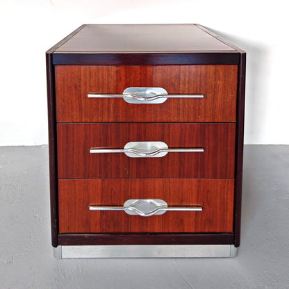 Coppia comodini in legno vintage anni 70