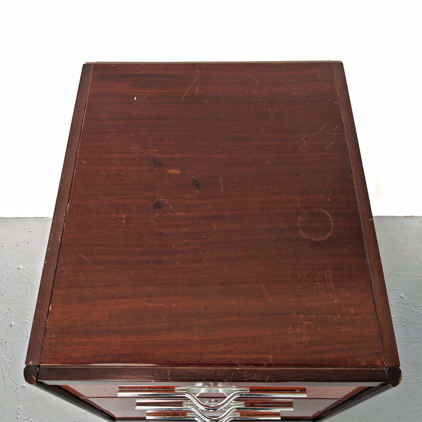 Coppia comodini in legno vintage anni 70