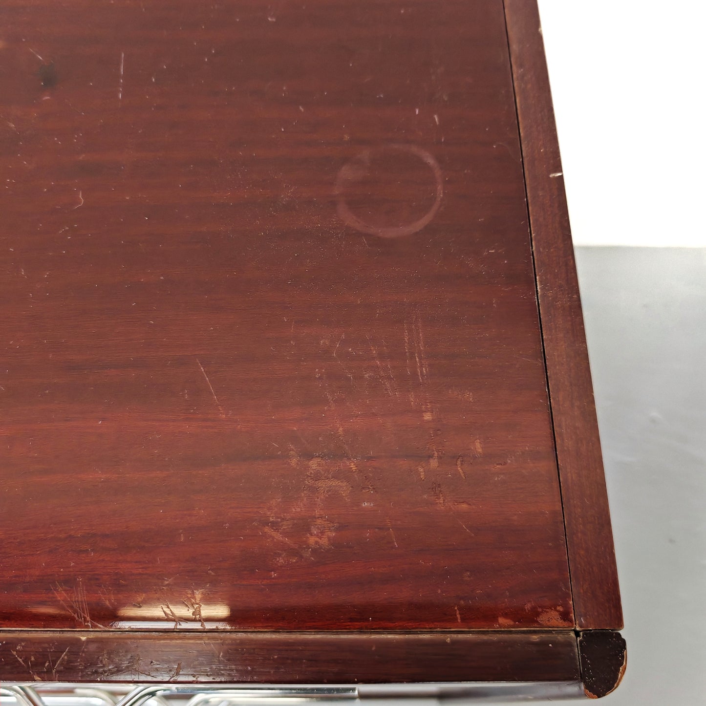 Coppia comodini in legno vintage anni 70