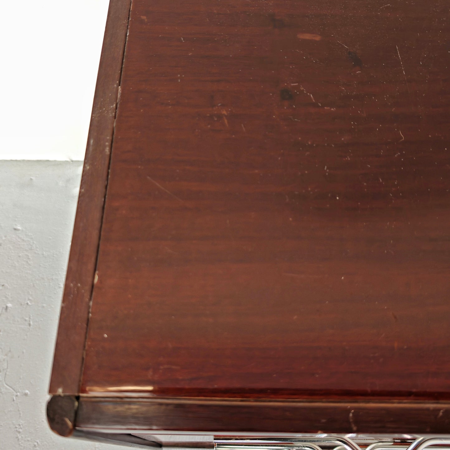 Coppia comodini in legno vintage anni 70