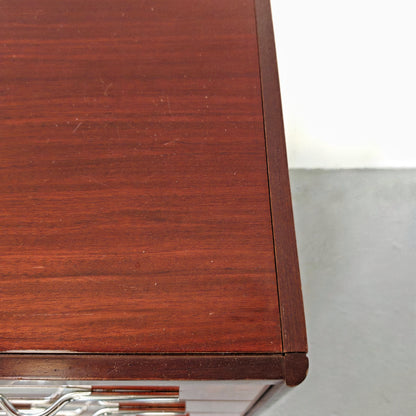Coppia comodini in legno vintage anni 70