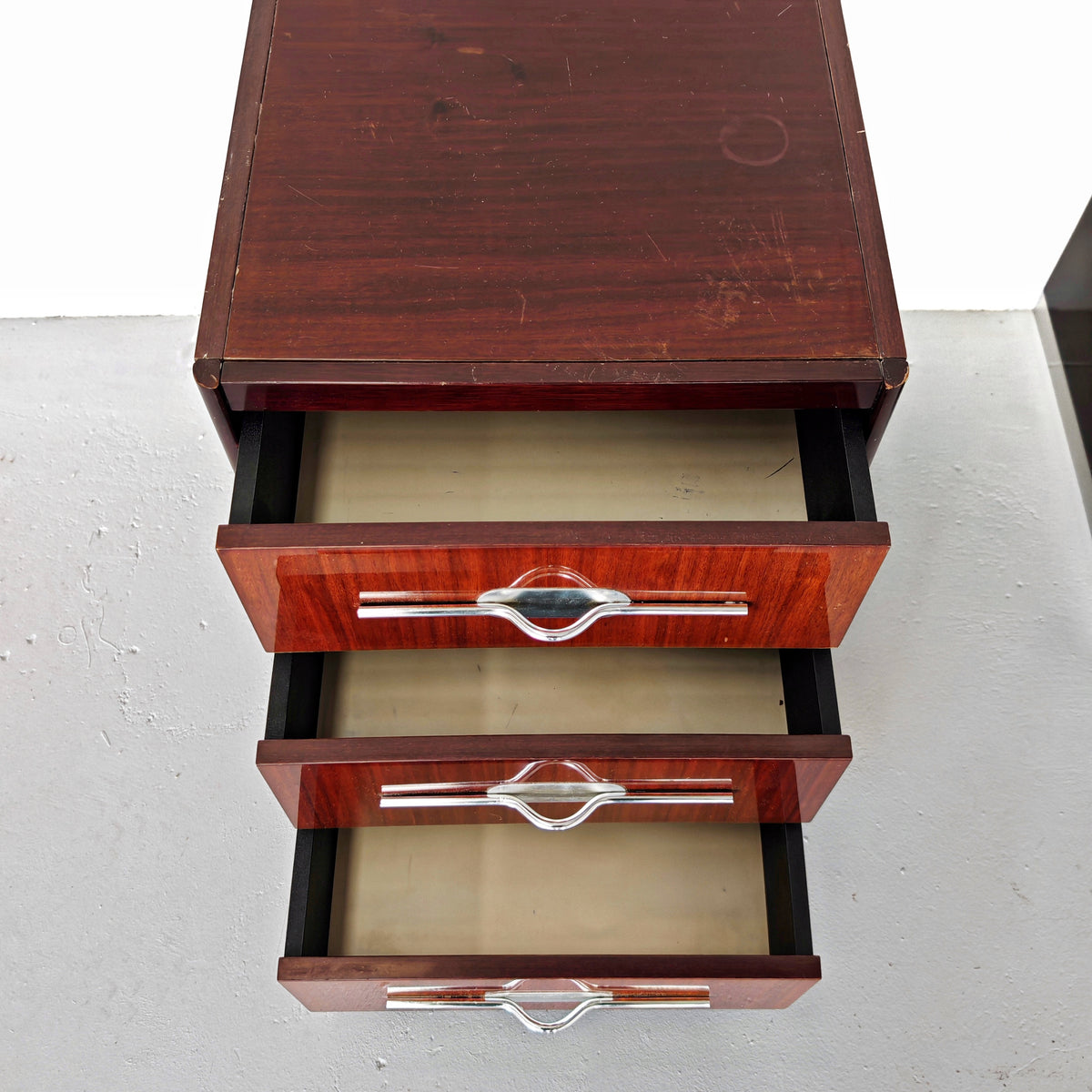Coppia comodini in legno vintage anni 70