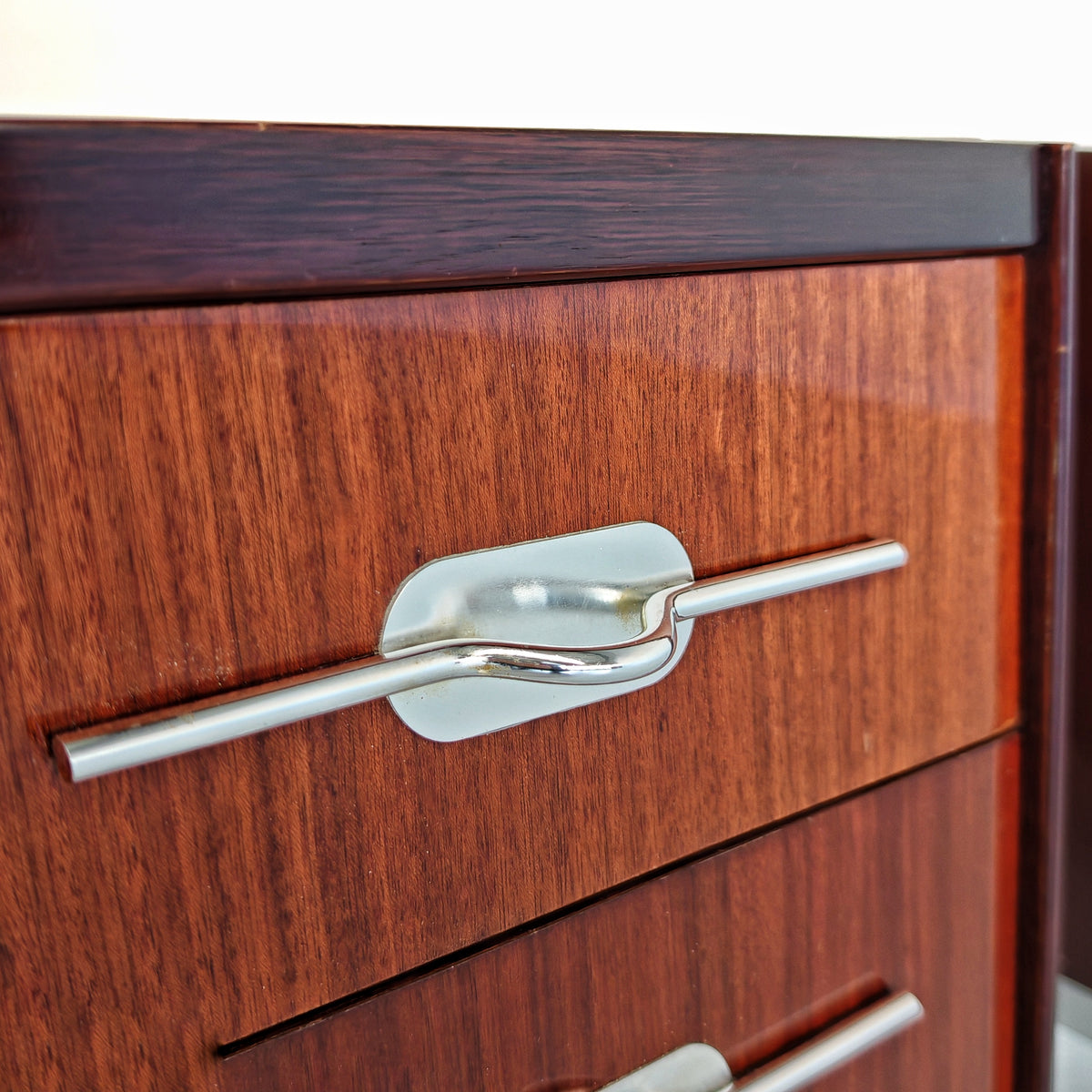 Coppia comodini in legno vintage anni 70