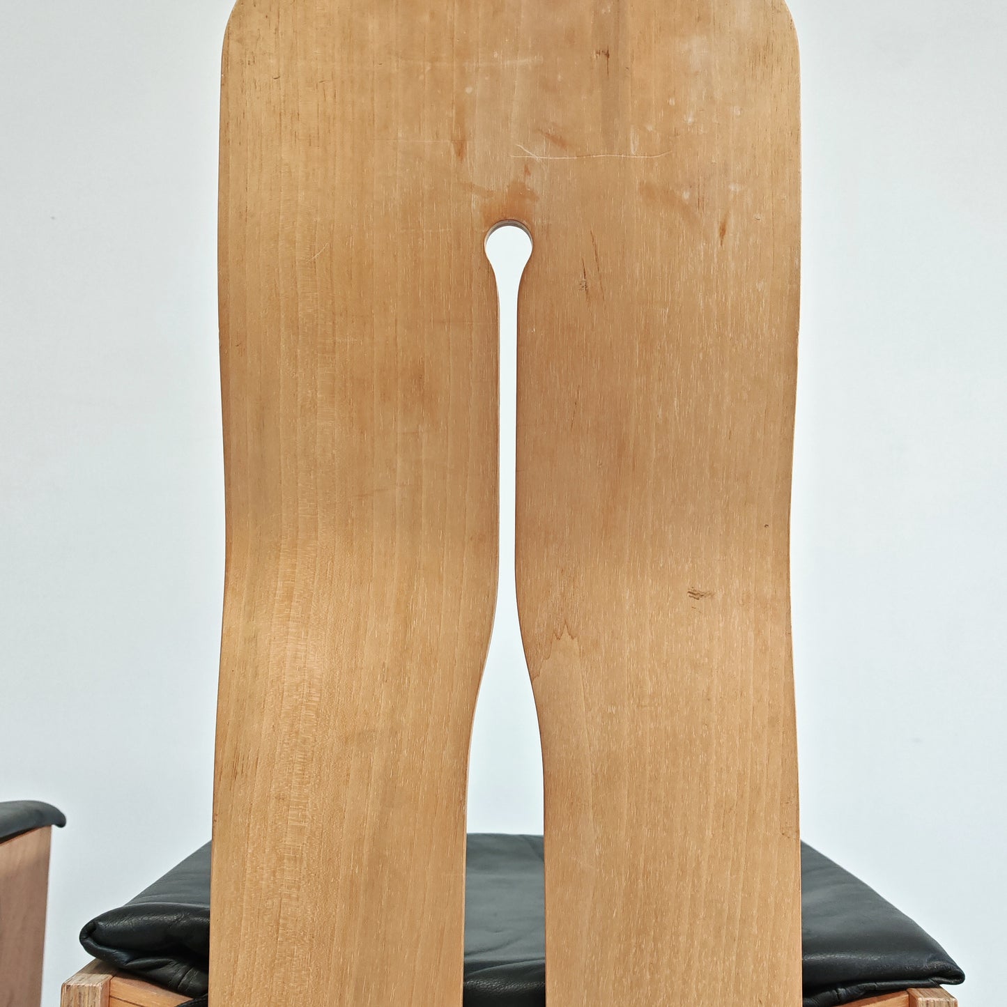 Coppia sedie 765 Carlo Scarpa per Bernini anni 70