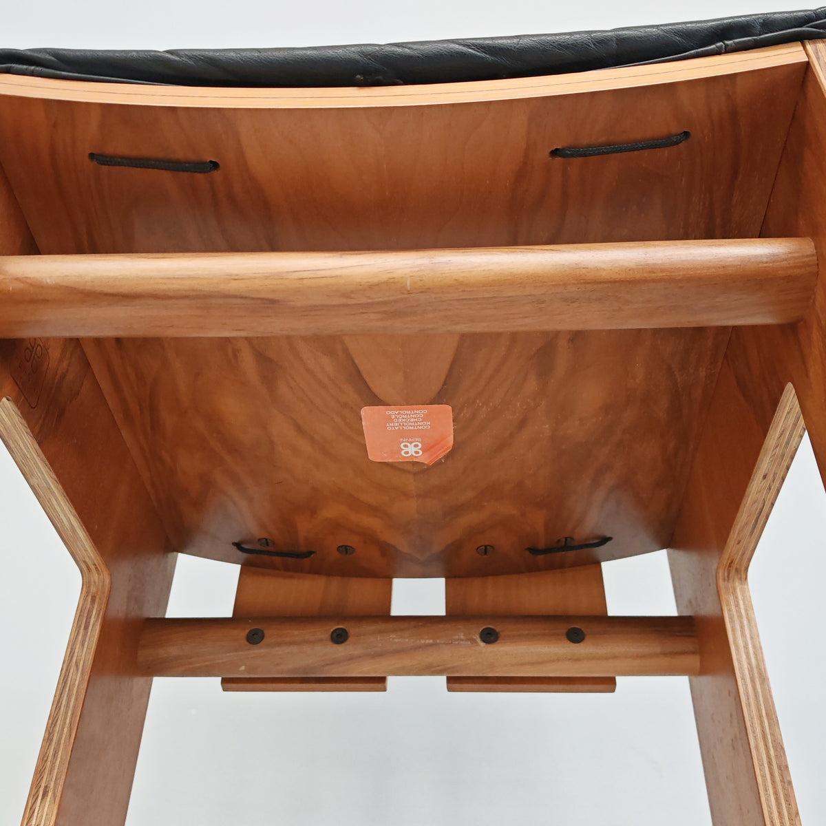 Paire de chaises 765 de Carlo Scarpa pour Bernini, années 70