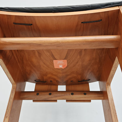 Paire de chaises 765 de Carlo Scarpa pour Bernini, années 70