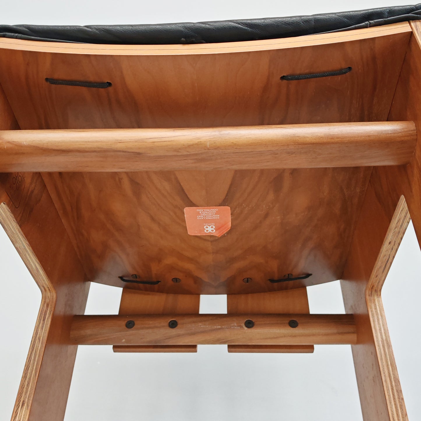 Coppia sedie 765 Carlo Scarpa per Bernini anni 70