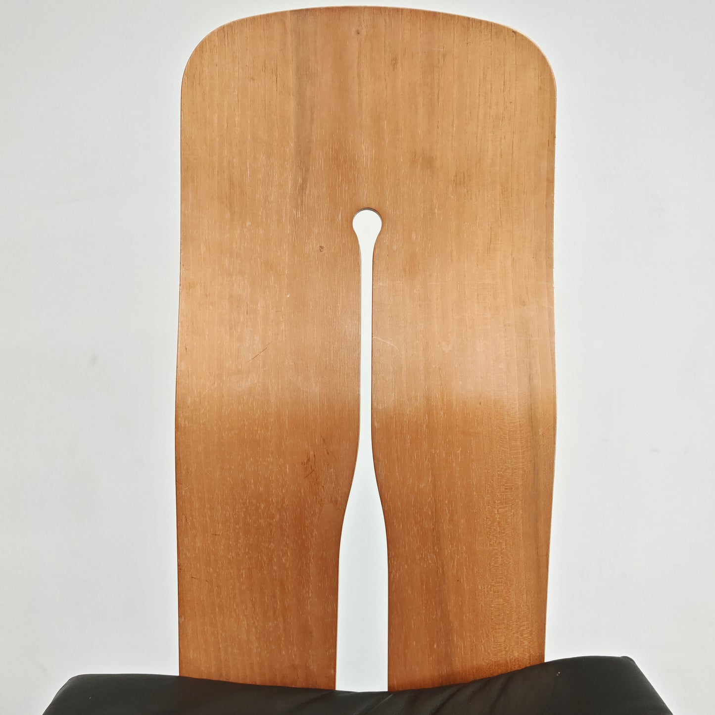 Coppia sedie 765 Carlo Scarpa per Bernini anni 70
