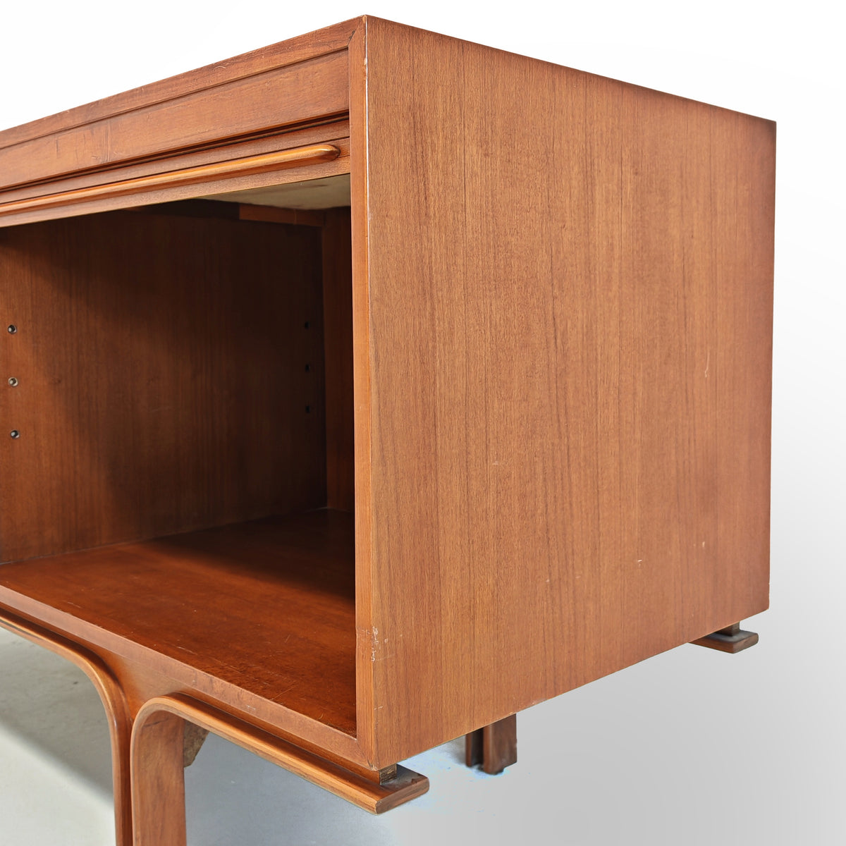 Sideboard Credenza in legno chiaro vintage anni 60 Attribuita a Gianfranco Frattini (B)
