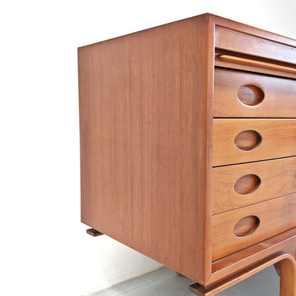 Sideboard Credenza in legno chiaro vintage anni 60 Attribuita a Gianfranco Frattini (B)