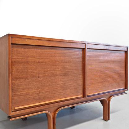 Sideboard Credenza in legno chiaro vintage anni 60 Attribuita a Gianfranco Frattini (B)