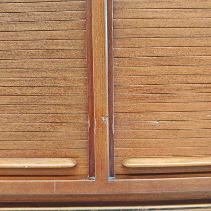 Sideboard Credenza in legno chiaro vintage anni 60 Attribuita a Gianfranco Frattini (B)