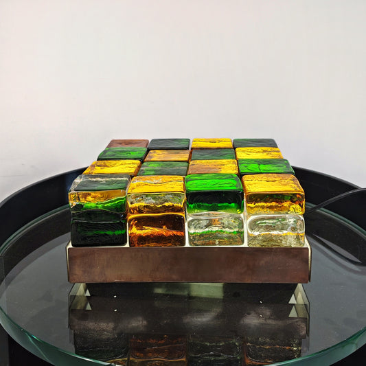 Lampada da tavolo in vetro Gogi Gogi Giusto Toso per Seguso anni 60