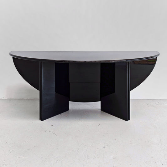 Tavolo / Consolle Nero "Antella" Kazuhide Takahama per Studio Simon anni 70