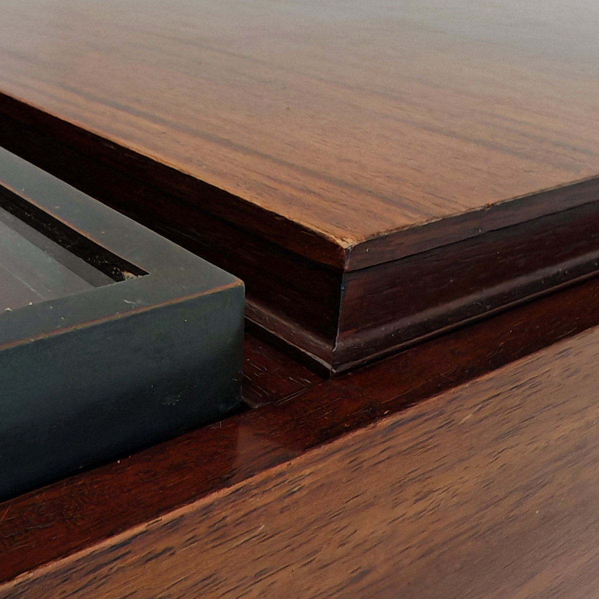 Table basse rectangulaire en bois Claudio Salocchi pour Sormani, années 60