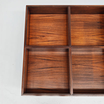 Table basse rectangulaire en bois Claudio Salocchi pour Sormani, années 60