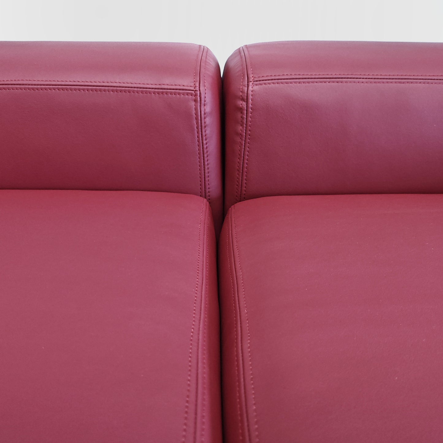Divano Daybed mod. 711 Tito Agnoli per Cinova Pelle nuova Rosso chianti