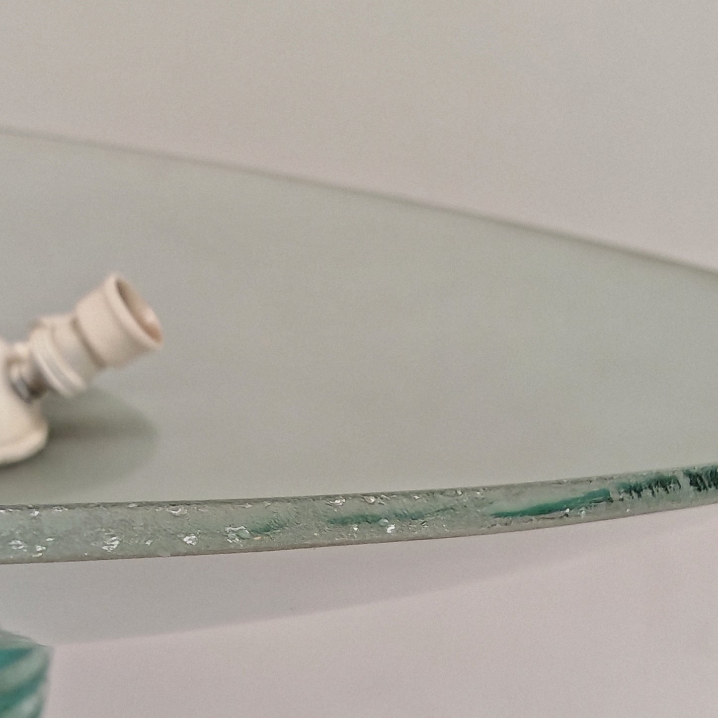 Lampada Art Déco francese anni ’20 piantana vintage torchière vetro satinato