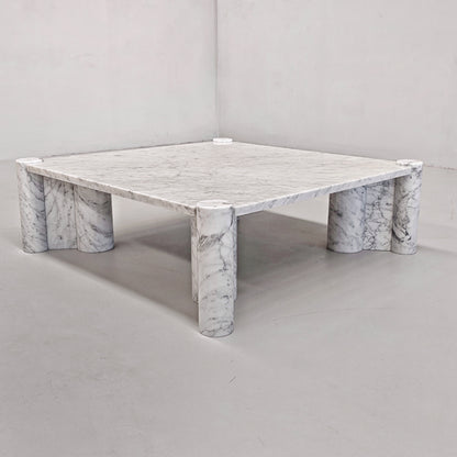 Table basse Jumbo en marbre, Gae Aulenti pour Knoll.