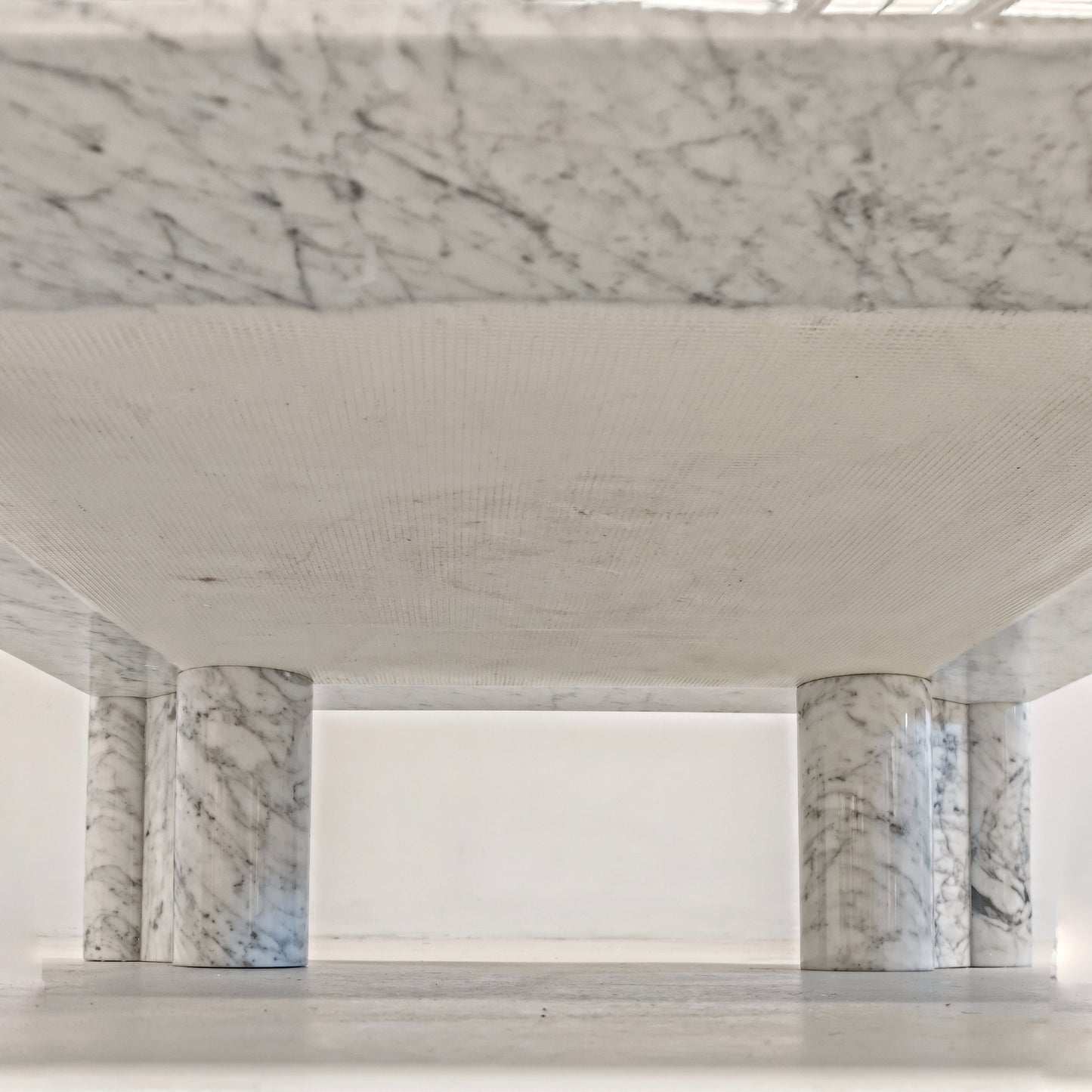 Tavolino da Salotto Coffee Table in marmo mod. Jumbo, Gae Aulenti per Knoll.