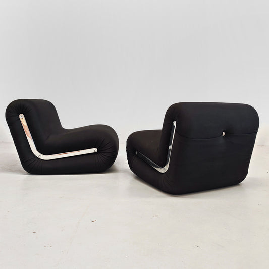 Poltrone Boomerang Rodolfo Bonetto per Flexform anni 70
