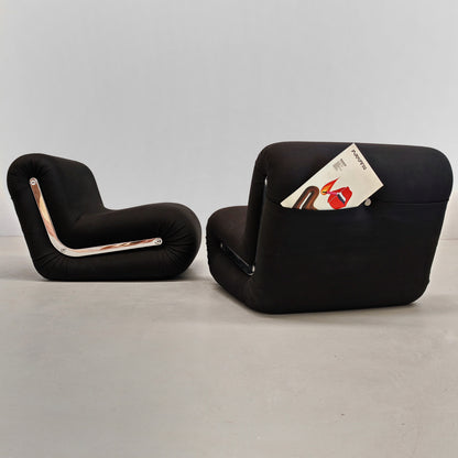 Fauteuils Boomerang de Rodolfo Bonetto pour Flexform, années 70