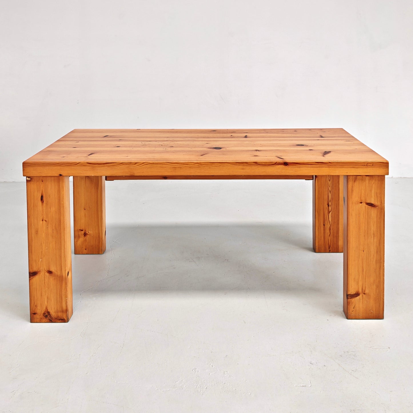 Tavolo rettangolare in legno  "Sine Loco" Raffaello Biagetti anni 70