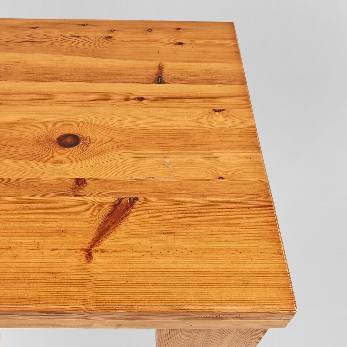 Tavolo rettangolare in legno  "Sine Loco" Raffaello Biagetti anni 70