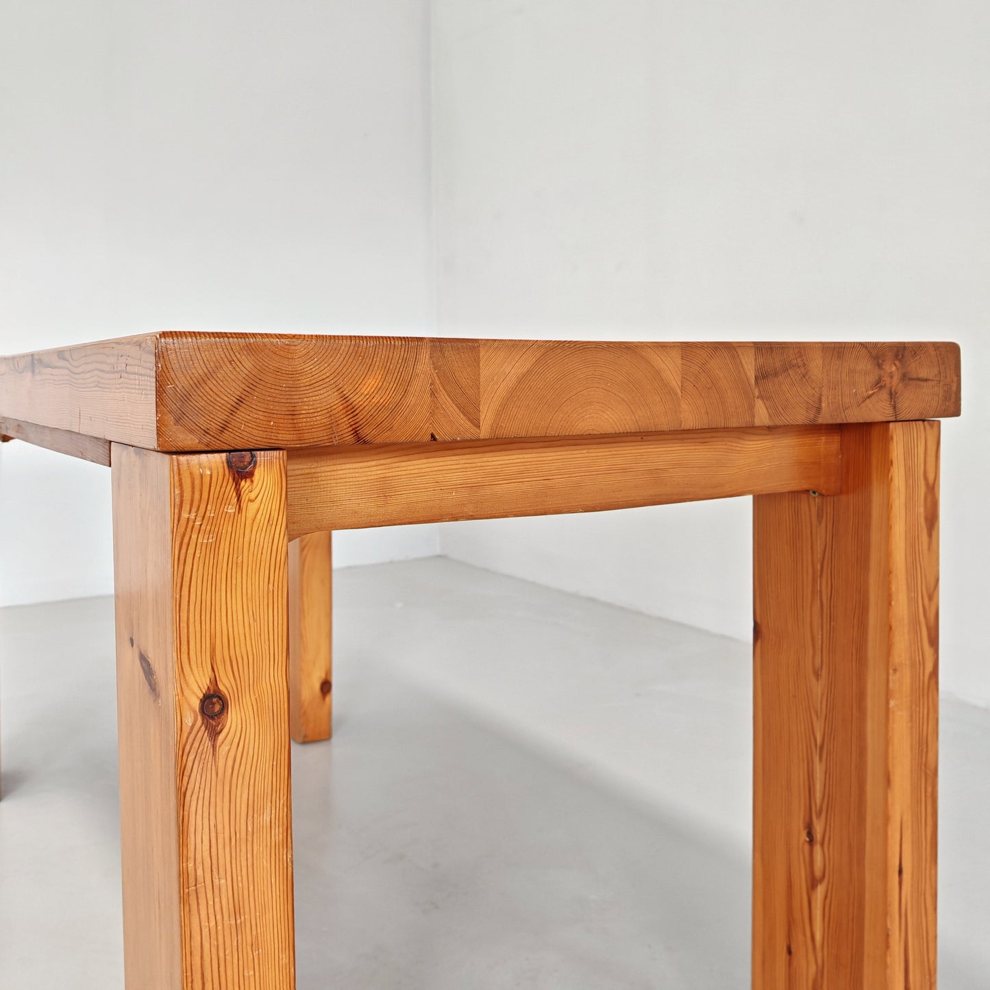 Tavolo rettangolare in legno  "Sine Loco" Raffaello Biagetti anni 70