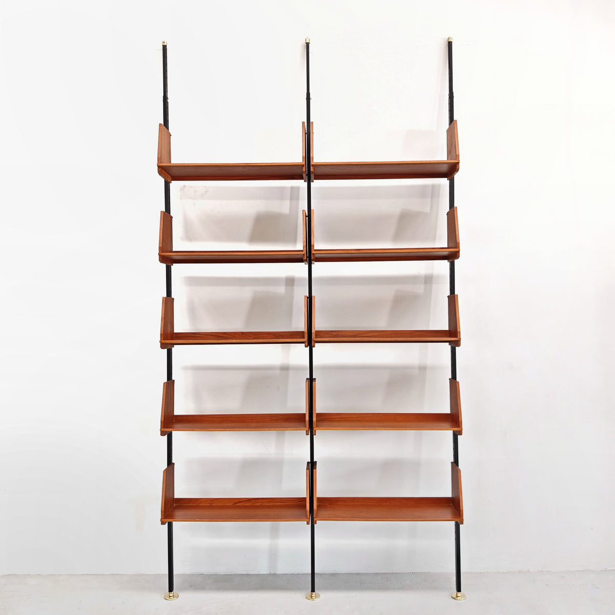 Bibliothèque suédoise Cielo Terra, design vintage des années 50/60