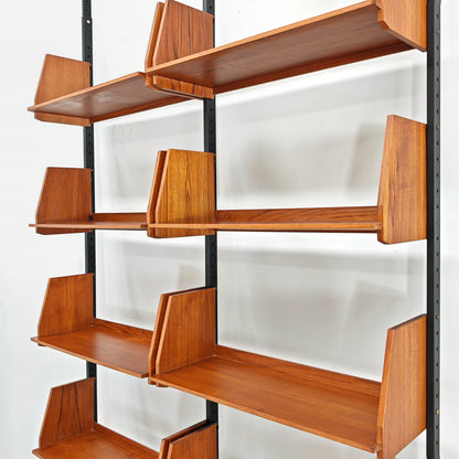 Bibliothèque suédoise Cielo Terra, design vintage des années 50/60