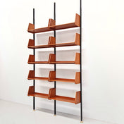 Libreria Svedese Cielo Terra vintage design anni 50 / 60