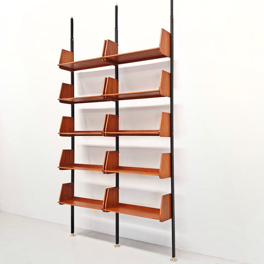 Libreria Svedese Cielo Terra vintage design anni 50 / 60