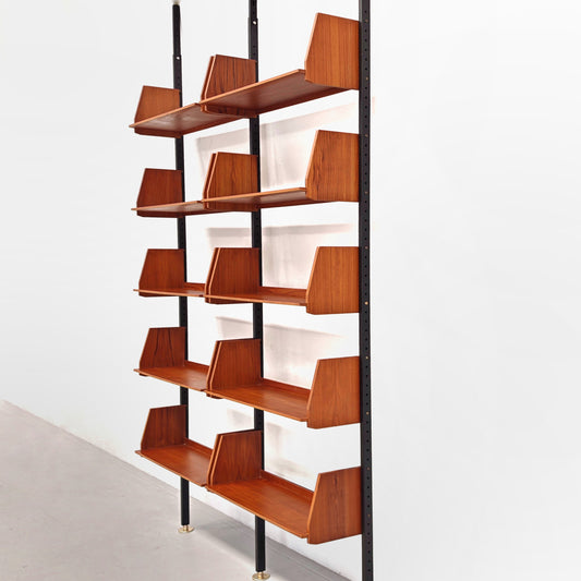 Libreria Svedese Cielo Terra vintage design anni 50 / 60