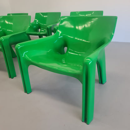 Fauteuil Vicario de Vico Magistretti pour Artemide, années 1970 (VERT)