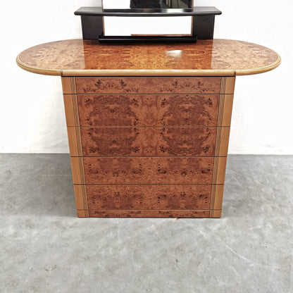 Cassettiera Con Specchio Artona Afra Tobia Scarpa per Maxalto 1980's