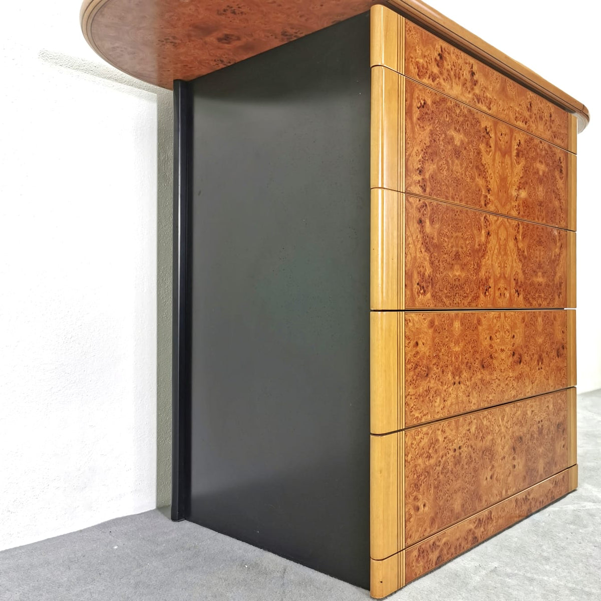 Cassettiera Con Specchio Artona Afra Tobia Scarpa per Maxalto 1980's