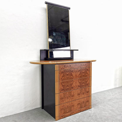 Cassettiera Con Specchio Artona Afra Tobia Scarpa per Maxalto 1980's