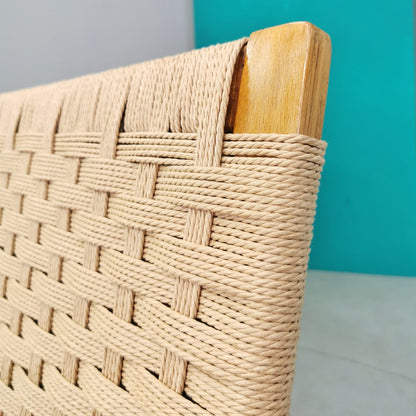 Armchair with Pouf Giuseppe Pagano 1938 (Arredi Bocconi Milan)