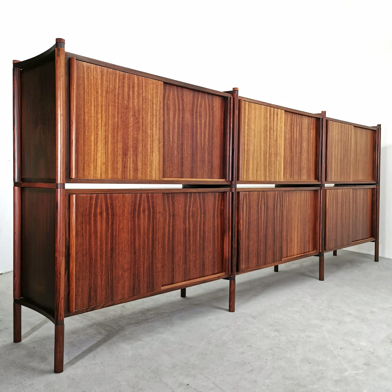 Mobile Alto Highboard "Archimede" Fukuoh Hizori per Gavina 1961