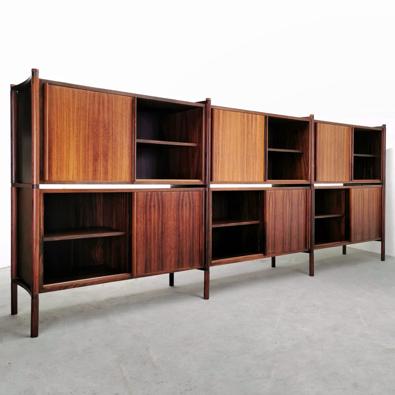 Mobile Alto Highboard "Archimede" Fukuoh Hizori per Gavina 1961