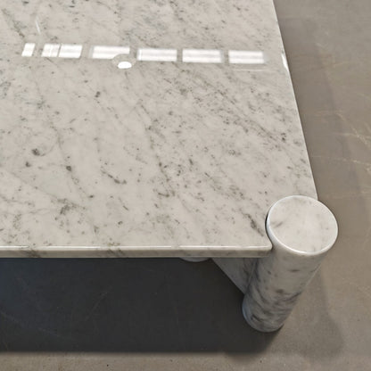 Table basse Jumbo en marbre, Gae Aulenti pour Knoll.