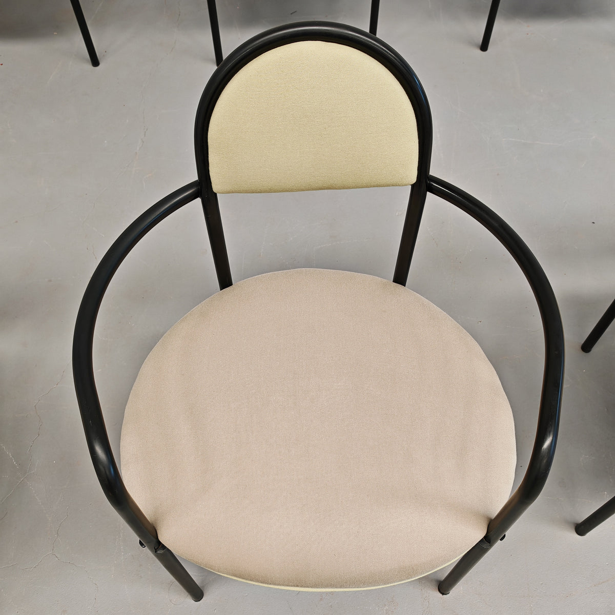 Sedie Poltroncine con braccioli Bieffeplast anni 80
