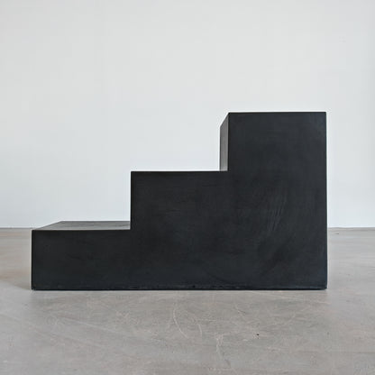 Échiquier noir Mario Bellini pour B&B Italia années 70 _ module marches