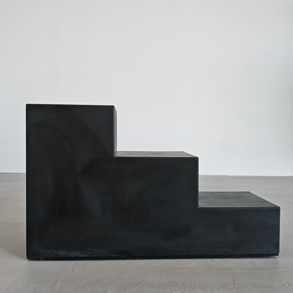Échiquier noir Mario Bellini pour B&B Italia années 70 _ module marches