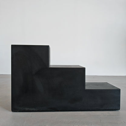 Échiquier noir Mario Bellini pour B&B Italia années 70 _ module marches