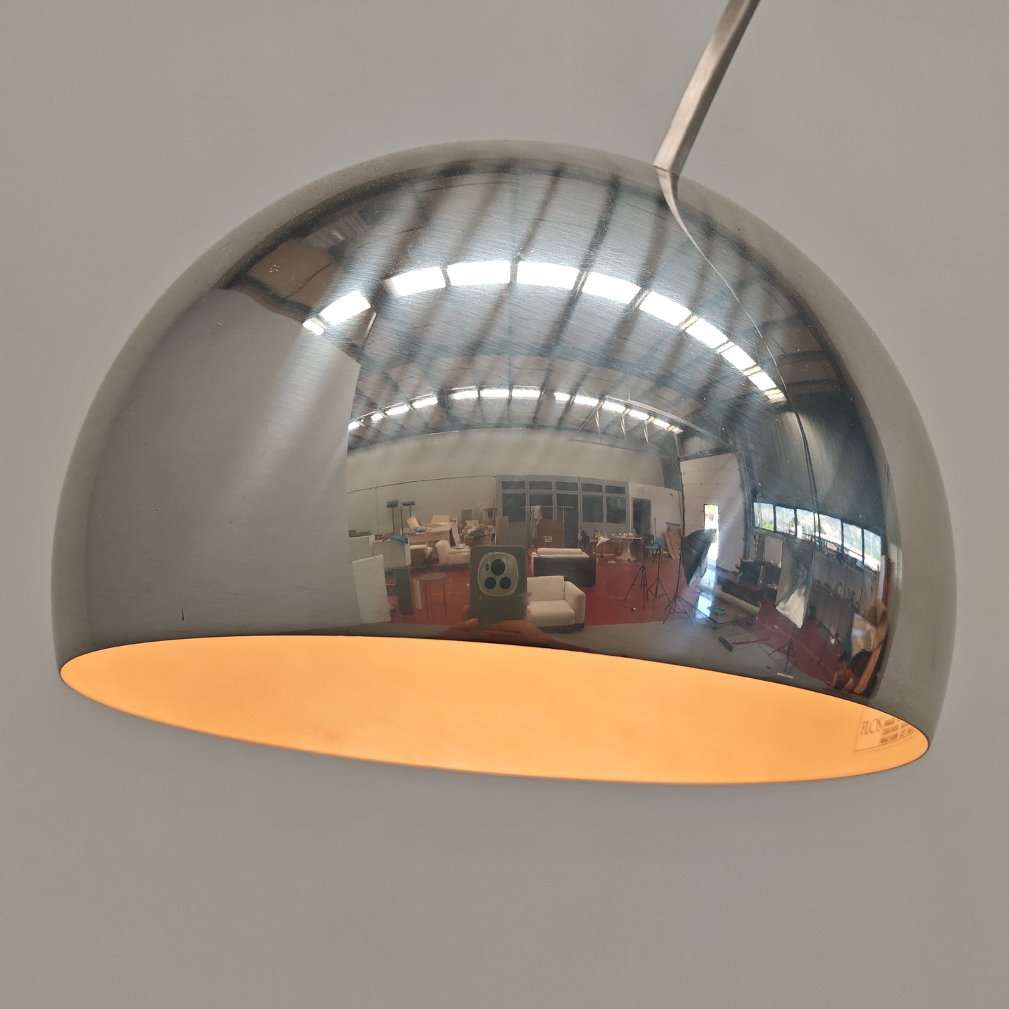 Lampada modello Arco, A&PG Castiglioni per Flos 1962